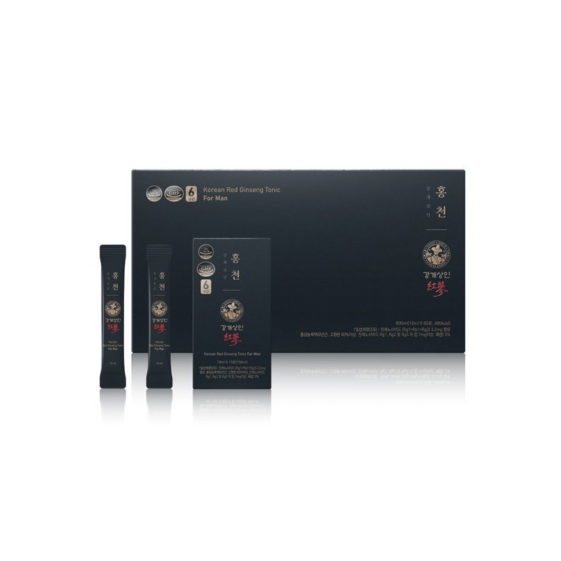 Ganggaesangin 홍천(스틱형)(10mlX60포) Hongcheon (Stick Type) (10ml X 60 Packs)