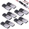 Taicols Double Wire Push-In Connector With Locking Buckle,Conector de cable