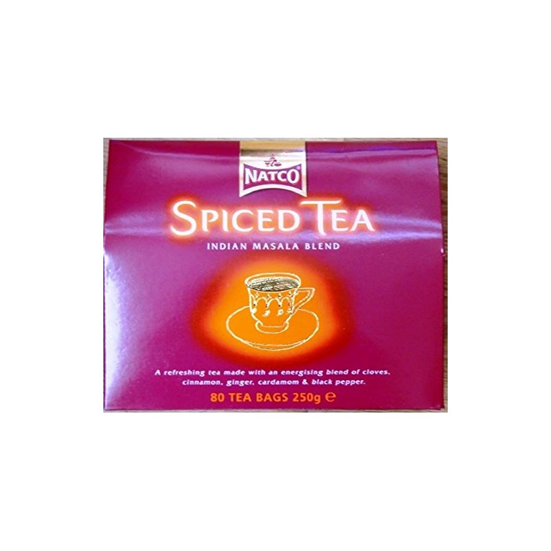 Natco Spiced Teabags (Pack of 80)