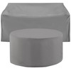 Crosley Furniture Patio Furniture Covers, Waterproof 2-Piece Cover Set for