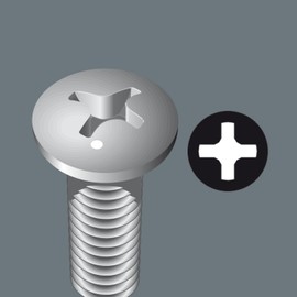 Wera 05134380001 Long Bit 851/4 TZ SB 2 x PH 1 x 50 mm