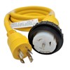 Parkworld 62176 Shore Power Adapter Generator 30A L14-30P Male to