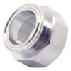 QiiMii SS304 Tri Clamp Female Adapter Mini Tri Clamp 1.5”