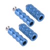 2 Pair Motorcycle Brake Foot Peg CNC Process Plating Precise