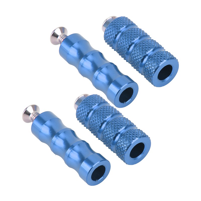 2 Pair Motorcycle Brake Foot Peg CNC Process Plating Precise
