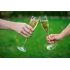 Luigi Bormioli Styles 6 oz Sparkling Wine Glasses (Set Of