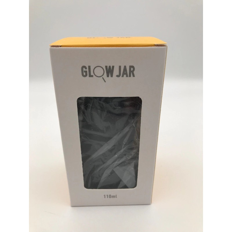 Glow jar BLACK Manual Spice Herb Grinder with Light-Up Storage