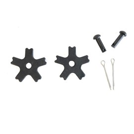 AJ Tack Wholesale 1 1/4" 5 Point Rowel Package