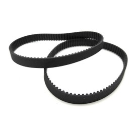 GT2 2x Closed Timing Belt, 6 mm Wide, 2 Pieces Per Every Size/Length