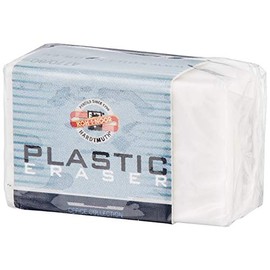 Koh-I-Noor : White Oblong Plastic Eraser 4770 30mm