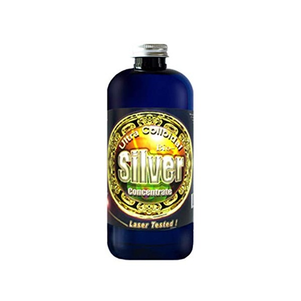 Liquid Silver Solution, 16 Oz, 50 PPM, Silver MTN Minerals, (Medical Purity Silver, Most Bioavailable colloidally Suspended Nano particulates)
