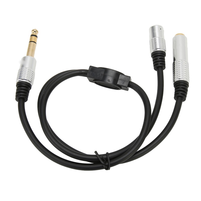 1 Split in 2 Sound Cable 1/4 Inch TRS Stereo