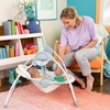 Bright Starts Portable Automatic 6-Speed Baby Swing with Adaptable Speed,