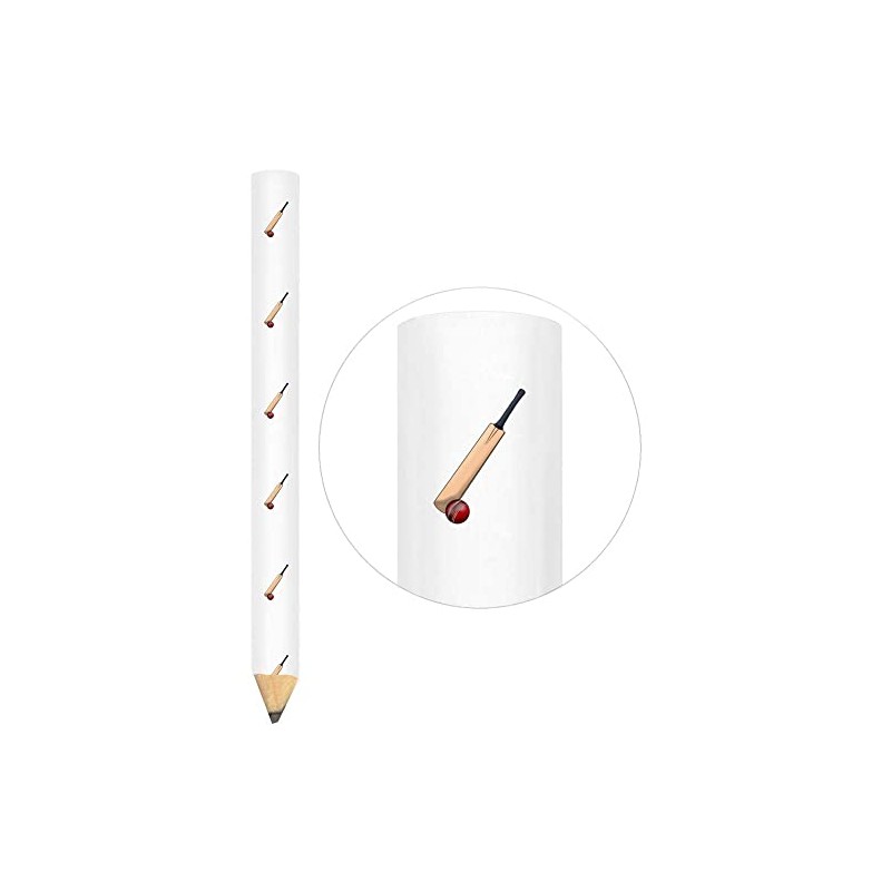 Azeeda 3 x 'Cricket Bat & Ball' Carpenter's Pencils (LP00023743)