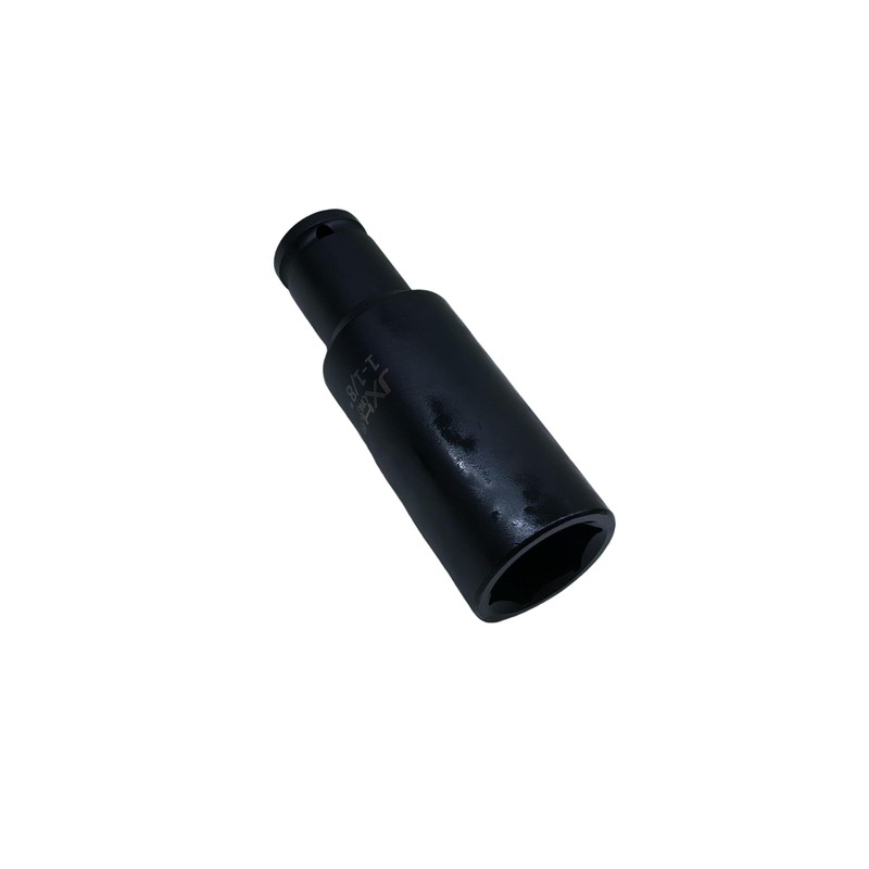 1/2" Drive 1-1/8" Extra Deep Long Impact Socket，6-Point, 5-inch Long，Heat