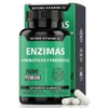 Enzimas Digestivas Probióticos Contiene Lactobacillus Acidophilus Proteasa Lactasa Lipasa Bromelina