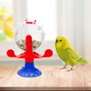 Oooct Bird Foraging Toys, Parrot Rotating Feeders, Bird Chewing Toys,