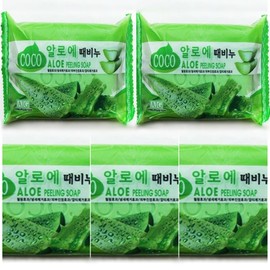 15-4 Aloe Soap Aloe Scrubbing Soap 5P