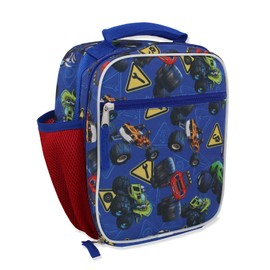 Blaze and the Monster Machines Boys Girls Soft Insulated School Lunch Box (One Size, Blue)