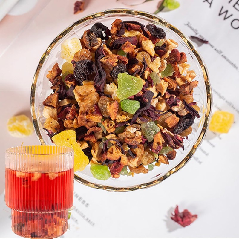 Mixed Fruit Cold Or Hot Brew Tea12.34oz/350g, DIY Dried Fruit