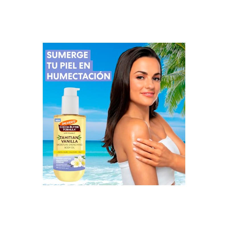 Palmer Cocoa Butter Formula Tahitian Vanilla Body Oil Aceite Hidratante