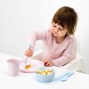Kalas Unbreakable Plastic Kids/Adults Dinner/Lunch/Side Plate 6 Pack Multi Coloured