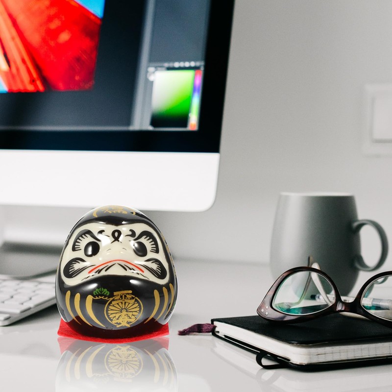 HOMSFOU Japanese Daruma Doll Maneki Neko