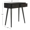 Safavieh Home Dean Mid-Century Modern Black 2-drawer Console