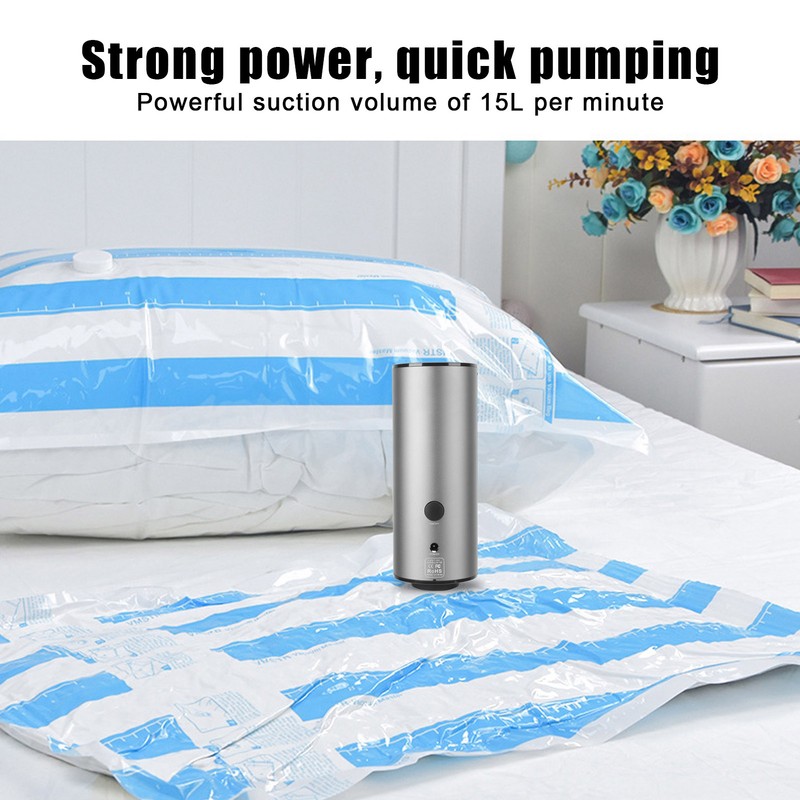 Household Electric Vacuum Pump Handheld Vacuum Sealer Portable Compression Pump