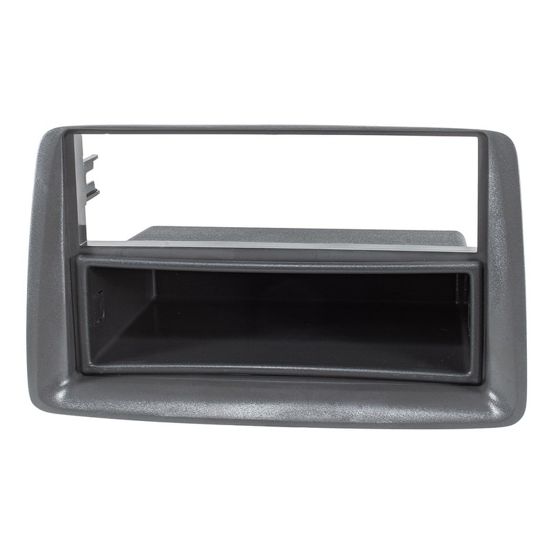 Radio Face Plate Set for Anthracite for Fiat Panda 169