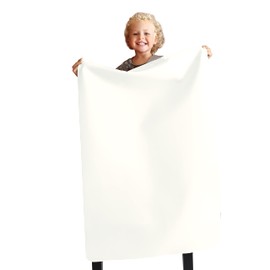 MonsterMat 36x24 Inch Extra Large Silicone Table Protector Craft Mat for Painting, Clay, Projects, Arts and Crafts, Soldering Resin. Easy Clean Up Storage. Largest Available. (White), 2 feet by 3