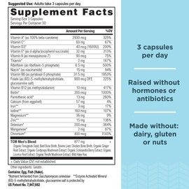 Ancient Nutrition Ancient Nutrition Multivitamin for Men, Multi Men's, Vitamin D, C, E, B12, Zinc, Magnesium, Supports Healthy Immune System and Bone Health, 90 Ct