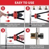 GARGENTOL 14" Rivet Nut Tool Kit, Professional Rivnut Tool Gun