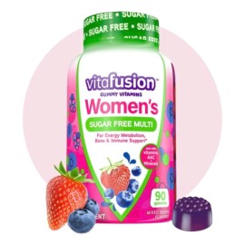Vitafusion Multivitaminas Women´s Mujer Libre De Azucar Sabor Bayas mixtas