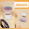 Outanaya 2pcs Nail Cleaning Brush Applicators Soft Bristles Powder Brush