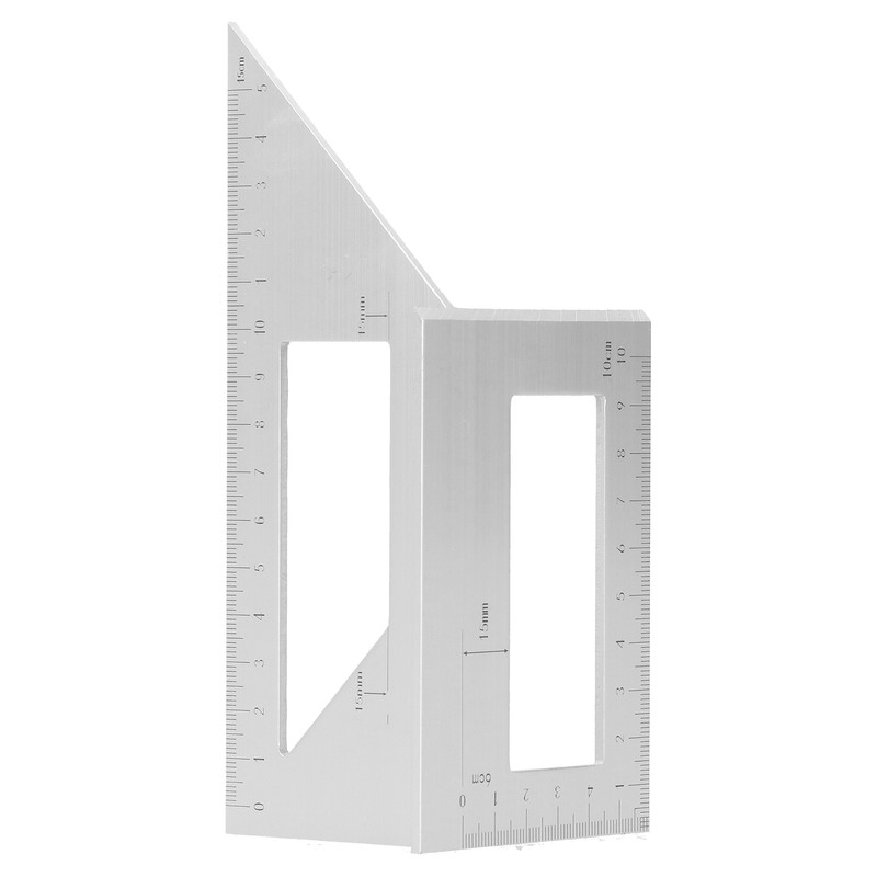 45°/90° T Angle Gauge Straight Ruler 3D Mitre Degree Measuring
