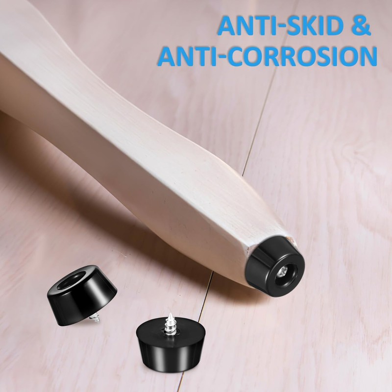 ULTECHNOVO Rubber Feet Kit with Stainless Steel Screws for Cutting
