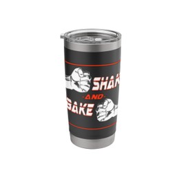 Shake And Bake Retro Pop Culture Humour Stainless Steel Insulated Tumbler