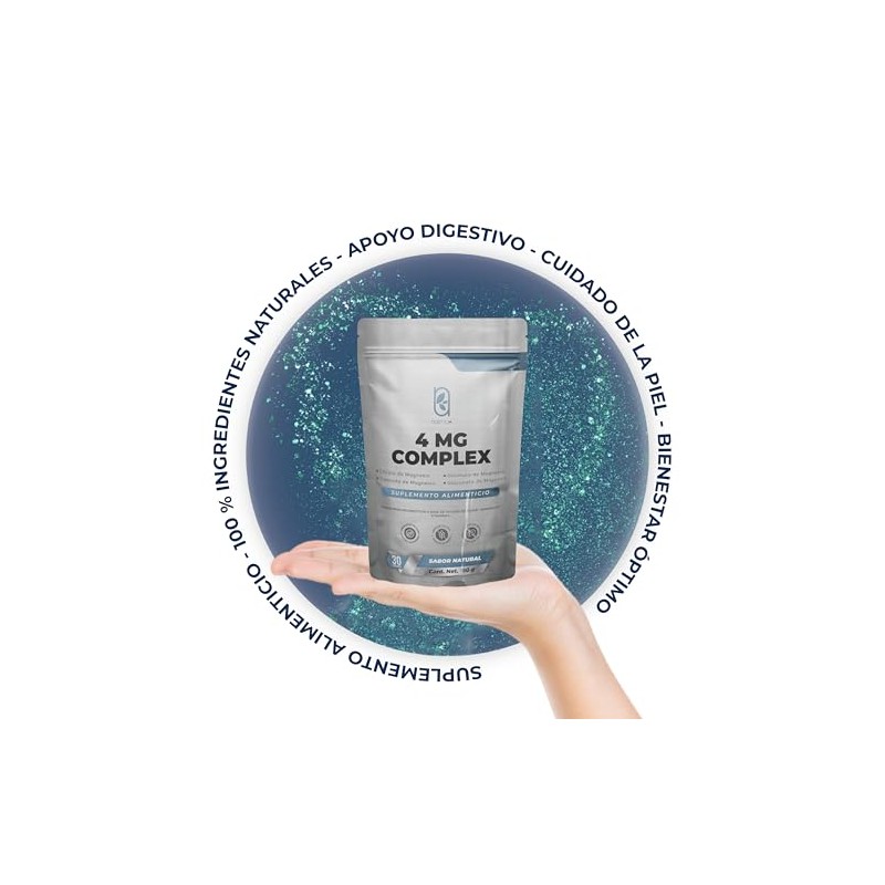 NAIMA 4 MG Complex 150 g, Sabor Natural | Suplemento