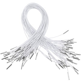 Operitacx 50pcs Elastic Barbed Ropes for Hats Masks Clothing String Barbs for Craft Projects and Versatile for Various Uses