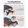 1500 Lbs Motorcycle Scissor Lift Jack Wide Deck with Lock