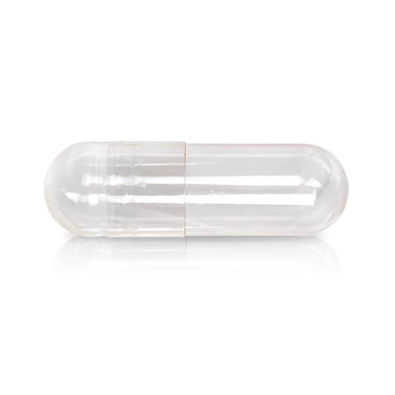 The Good Guru The Good Guru Vegetarian Empty Clear Capsules