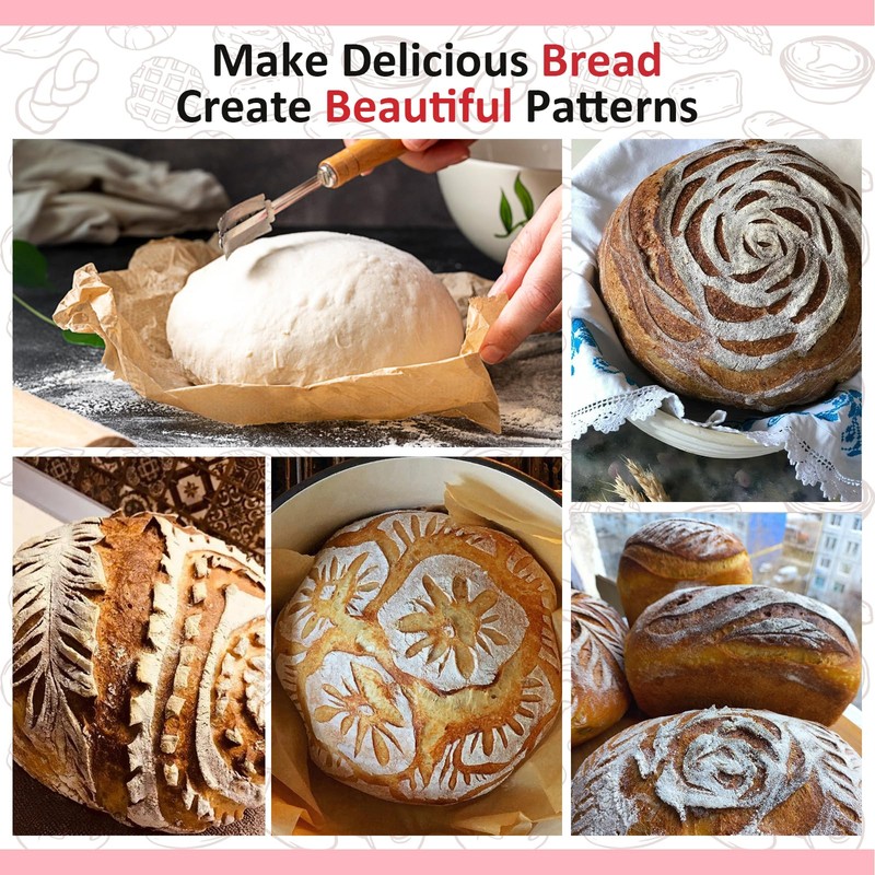 Sourdough Starter Kit, 34oz Sourdough Starter Jar, Bread Sling for