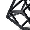 DreamsEden Small Geometric Sculpture, Metal Cube Decorative Ornaments Modern Home