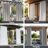 Royal Shade Waterproof Outdoor Curtains 300GSM for Patio, Premium Privacy