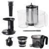 Shine Kitchen Co SJV-107-A Cold Press Slow Masticating Juicer, Stainless