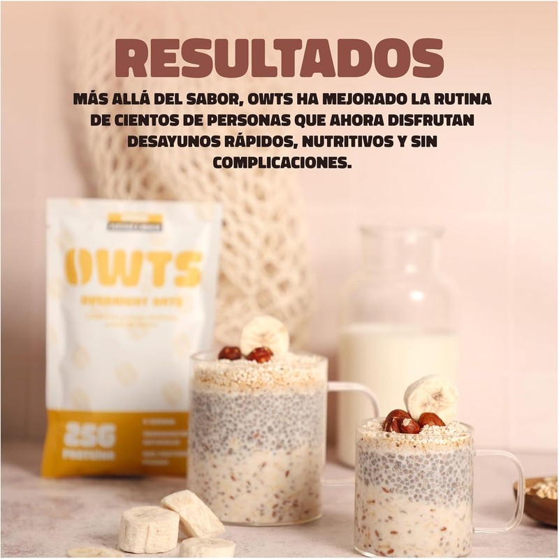 OWTS - Desayuno alto en proteína a base de avena
