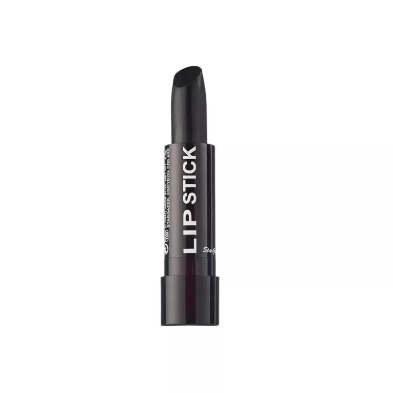 Stargazer Cosmetics Fashion Colour Cruelty Free Lipstick Blackest black goth