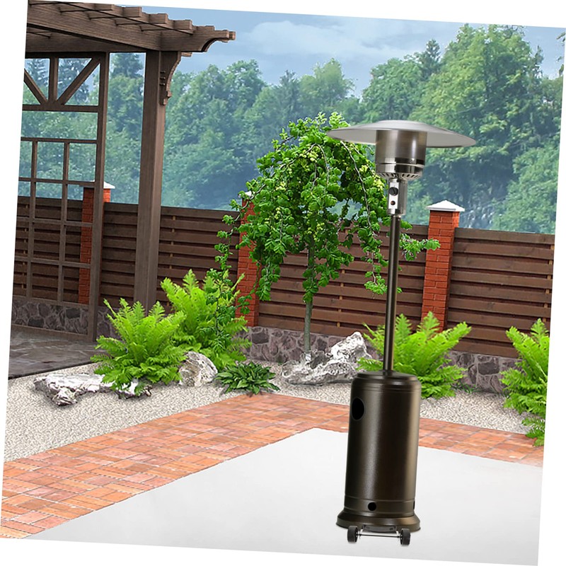Outanaya Patio Heater Wheel Kit Universal Replacement for Outdoor Gas