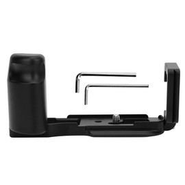 Aluminium Alloy Quick Release L Plate Hand Grip Bracket for Olympus EM5 Single Electric Camera